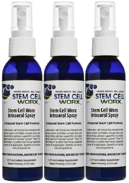3 Pack Deal - Stem Cell Worx Supplements